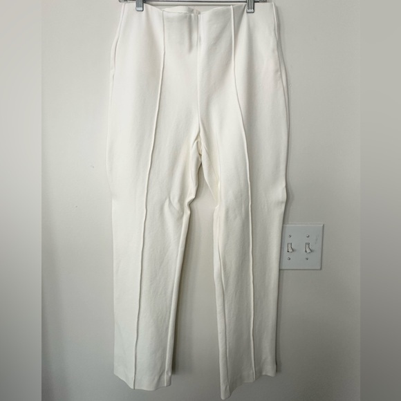 Chico’s Ponte Knit Off White Pants 1.5P/10P - Picture 1 of 5